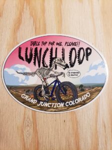 LUNCH LOOP TABLE TOP FOR ONE, PLEASE!! GRAND JUNCTION COLORADO