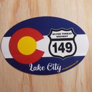 Lake City Colorado Flag HWY 149
