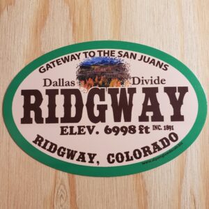 Ridgway Sticker