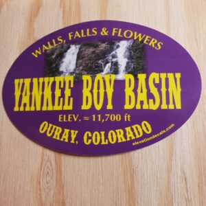 Yankee Boy Basin Ouray sticker
