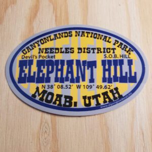 Elephant Hill Old School sticker