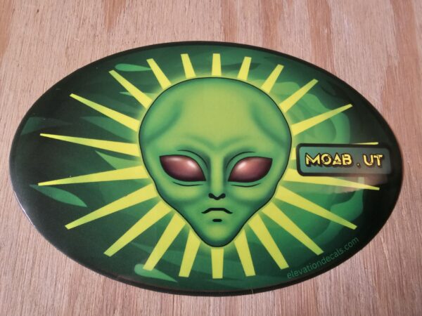 Alien with Moab Utah