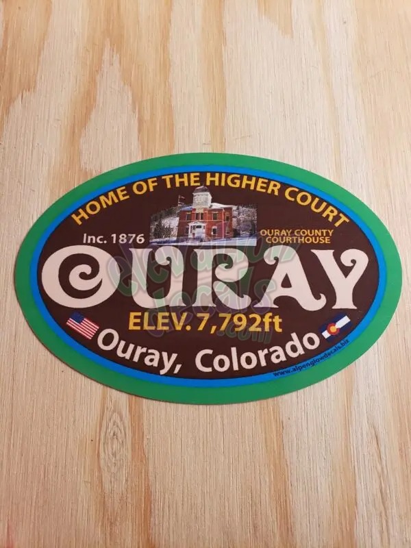 Ouray Higher Court Sticker