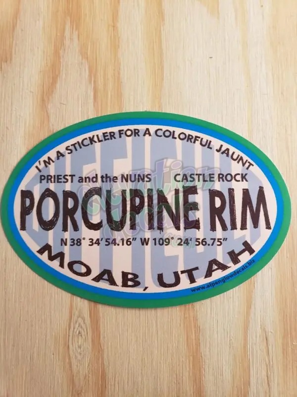 Porcupine Rim Moab Utah