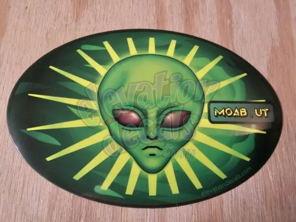 Alien with Moab Utah