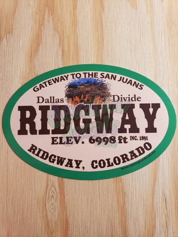 Ridgway Sticker