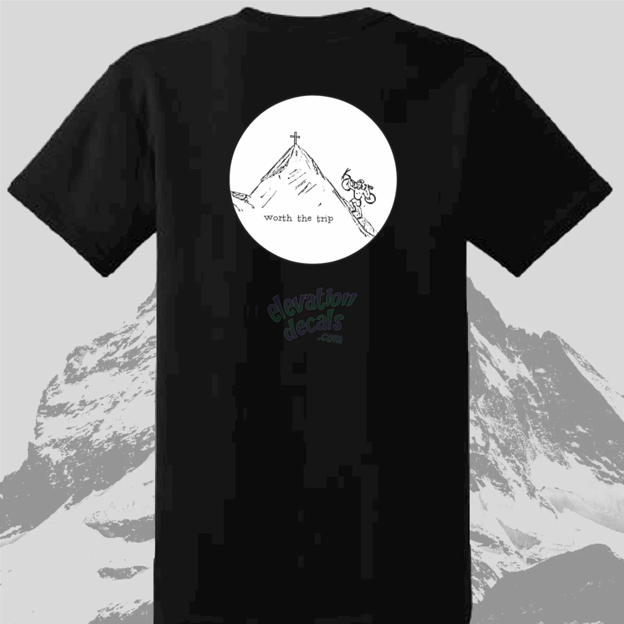Outdoor enthusiast T-shirt Back