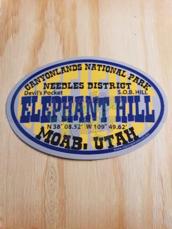 Elephant Hill Old School sticker