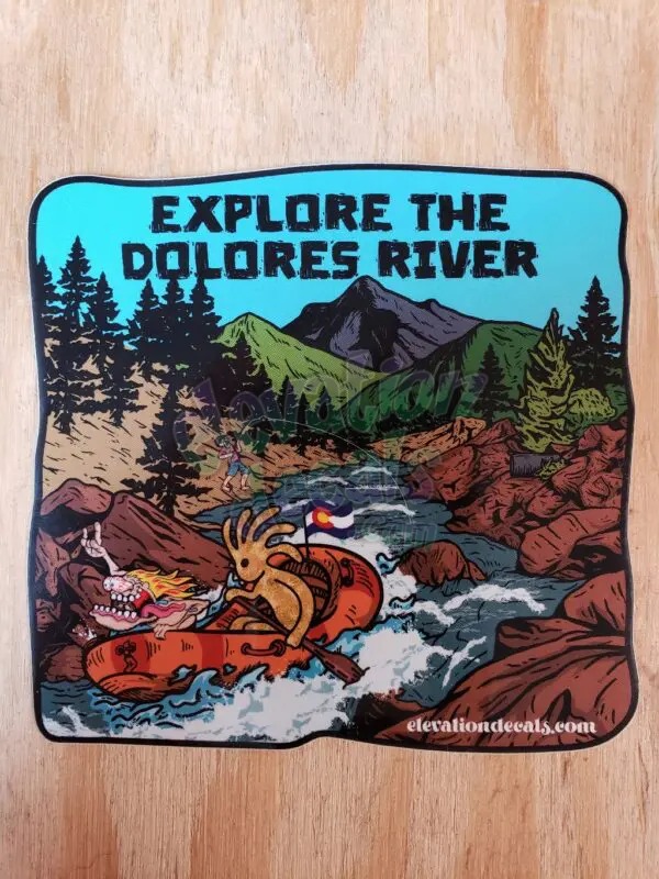 Dolores River Rafting with A.J. and his buddy Sandy