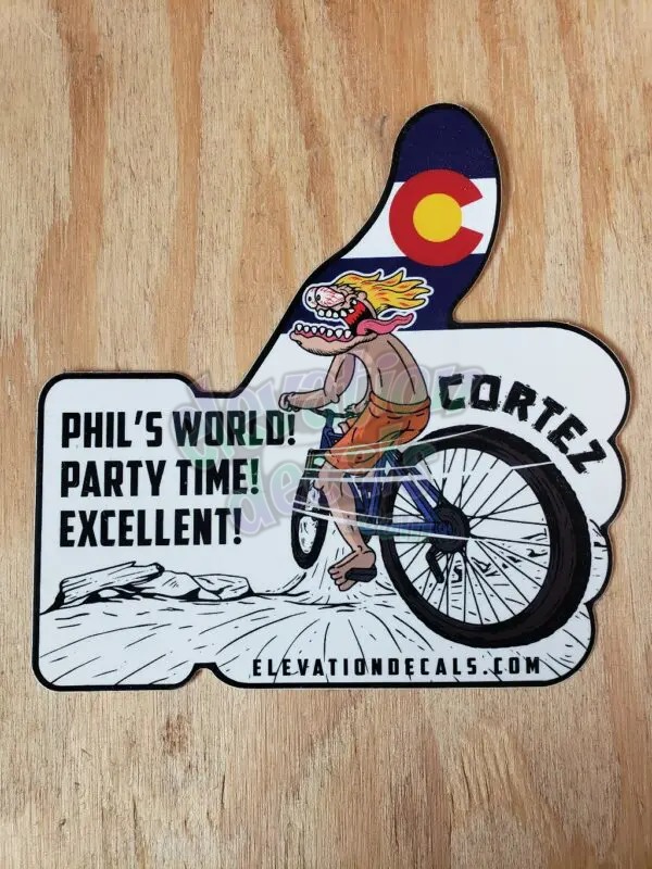A.J. the adrenaline junkie rides Phil's World mountain bike trail in Cortez Colorado