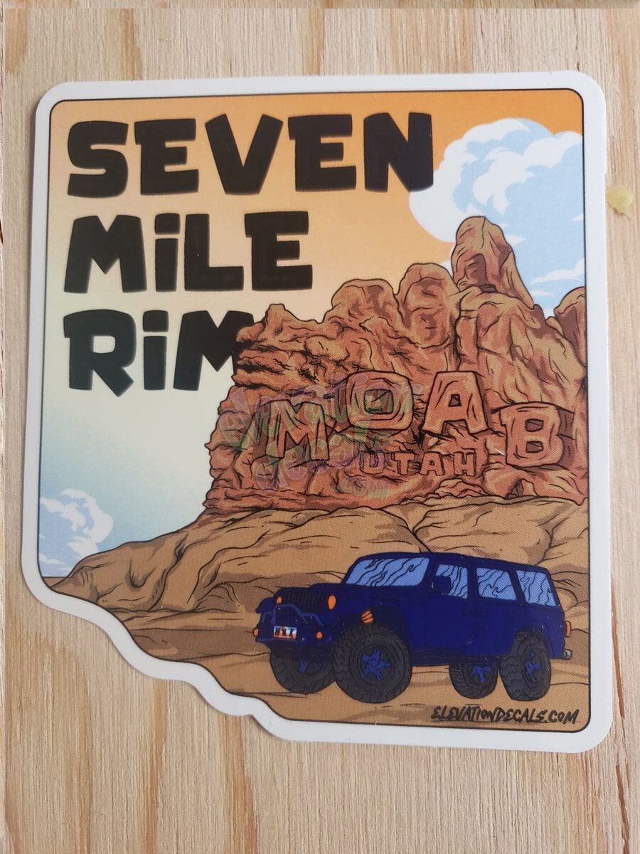 7 mile rim Moab Seven Mile Rim