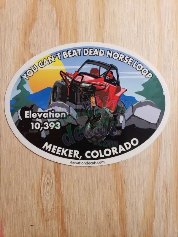 Dead Horse Loop Decal
