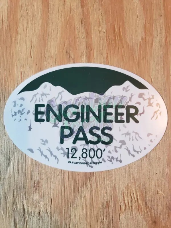 Ouray - Engineer Pass Colorado Plate
