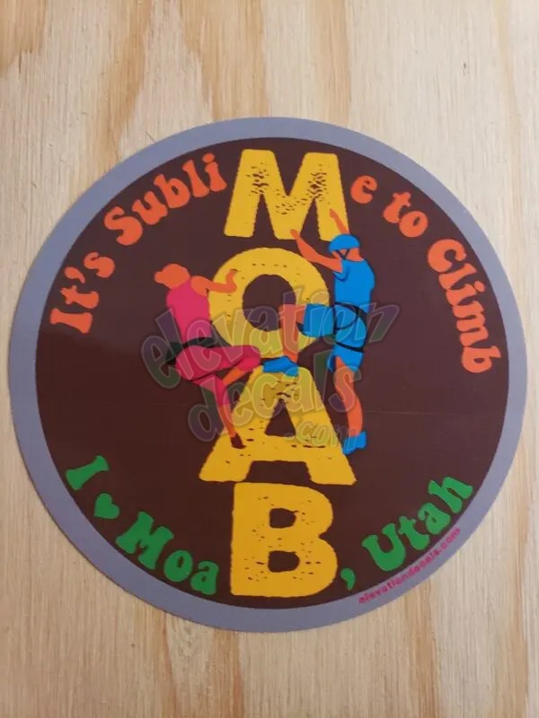 Sublime to Climb Moab Utah
